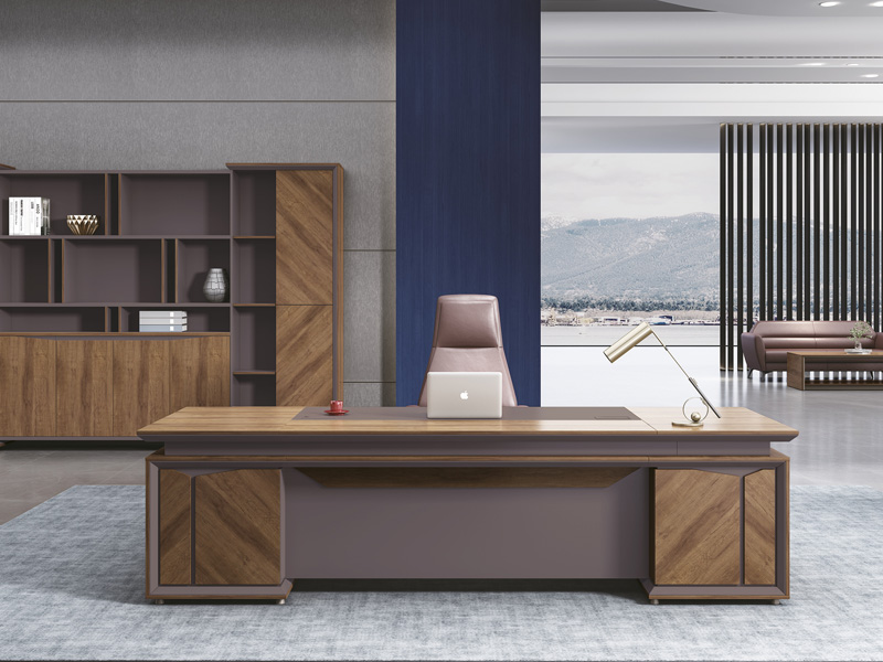 森拉堡|智尊系列新中式风格板式办公家具